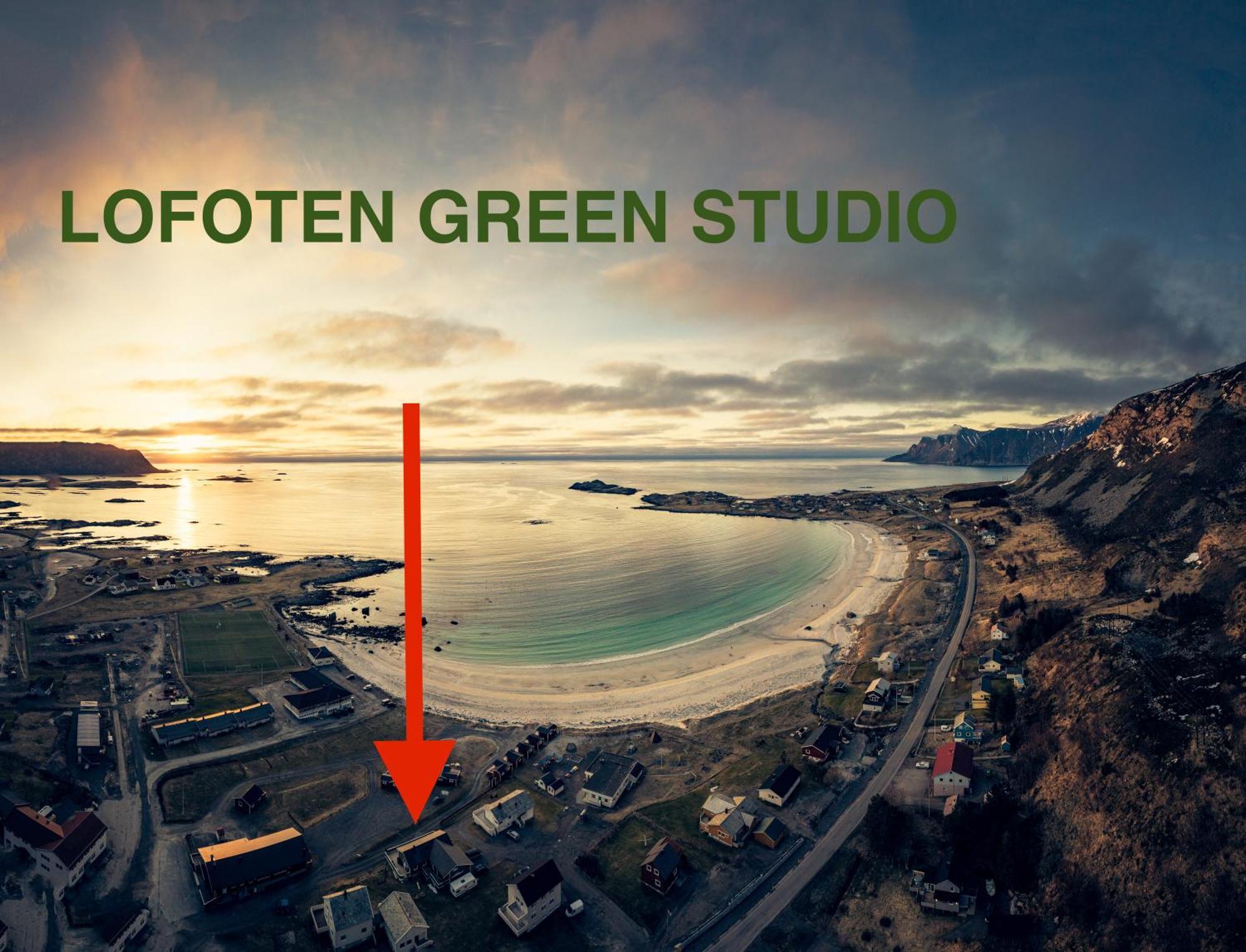 Lofoten Green Studio Ramberg Eksteriør billede